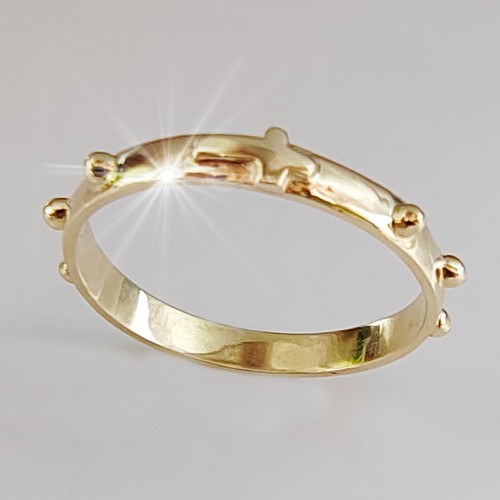 Bague kt jaune - en, or