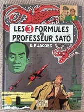 W2 -LES 3 FORMULES DU PROFESSEUR SATO - E.P.JACOBS-  T.1 - BD