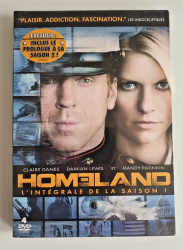 Dvd homeland intégrale - dvd, l'intégrale