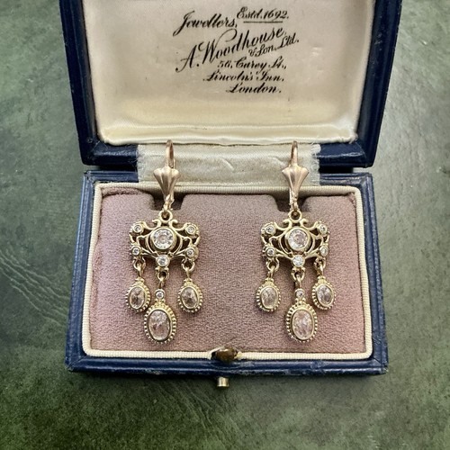Splendide ancien bijou - ancien, boucles