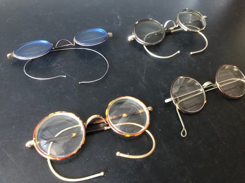 Ancienne lunettes 1900 ronde - ancienne,