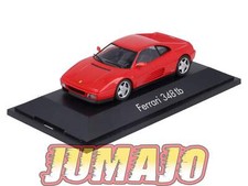 FER40 voitures plastiques 1/43 Herpa : 1010 FERRARI 348 tb rouge