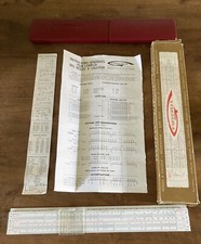 Règle Calculs RAPHOPLEX Rietz Avec Étui, Notice, Boîte