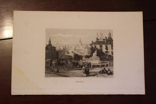 1830 madrid une vue - ✒, ca.1830