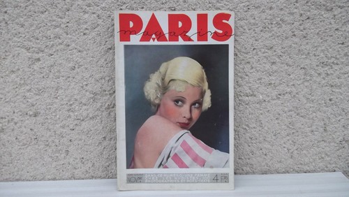 Paris magazine novembre 1933 - paris,