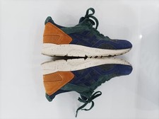 Sneakers /Baskets Asics taille 39 couleur bleu marine, gris anthracite, et camel