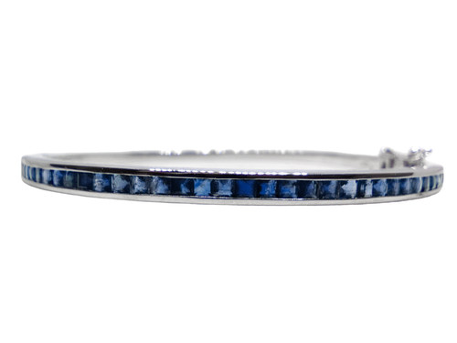 Bracelet bangle saphir - bracelet,