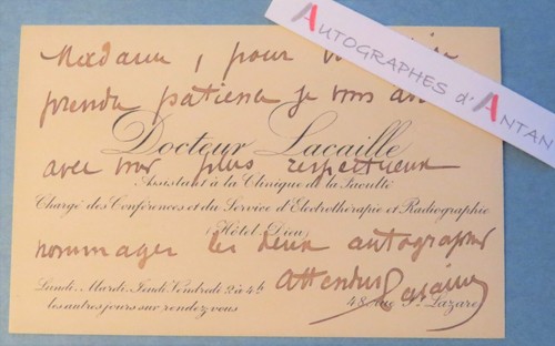 Cdv docteur - ●,