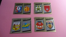 4 images ORIGINALES - FOOT  89 - équipes  SECONDE  DIVISION  -  LOT 1  -  BADGES