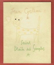 Jean Cocteau, Saint Blaise des Simples, Guide visite la Chapelle, éd Rocher 1960