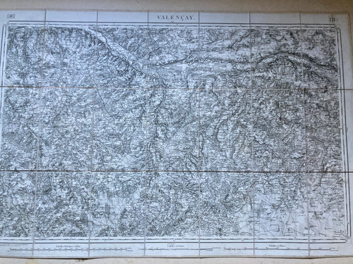 Carte état major 1860 - carte,