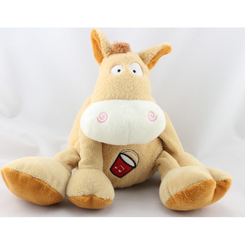 Doudou musical cheval - , beige