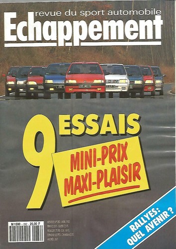 Echappement 282 safrane v6i - n°282,