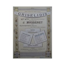 MASSENET Jules Grisélidis Valse des Esprits Orchestre 1901