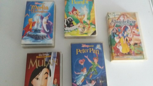 Lot vidéo vhs disney - lot, 5