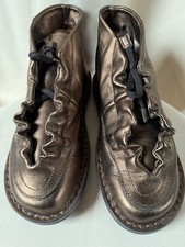 Trippen Bottines Cuir Bronze