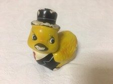 taille crayon canard plâtre jaune yellow duck sharpener vintage 90'S