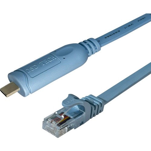 Câble console usb rj45 - rj45, pour