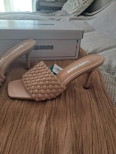 Mules femme tressées talon - femme, tressées,