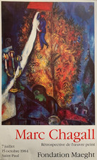 GRANDE AFFICHE MARC CHAGALL