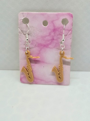 Musical instrument earrings - musical,