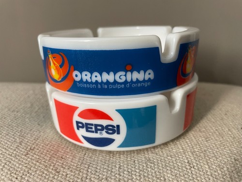 Lot cendriers verre opaline - cendriers,