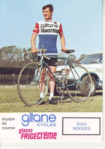 Cyclisme carte cycliste alain - carte,