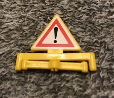 Playmobil Accessoire : 1 Panneau Chantiers Travaux