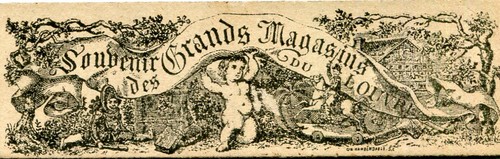Ticket balance grands magasins - ticket,
