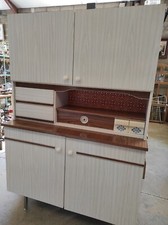 Ancien Meuble, Buffet en formica 121 x 44 cm par 178 cm de haut