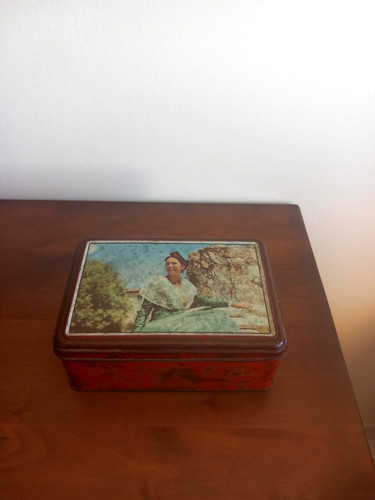 Ancienne boite biscuits - ancienne,