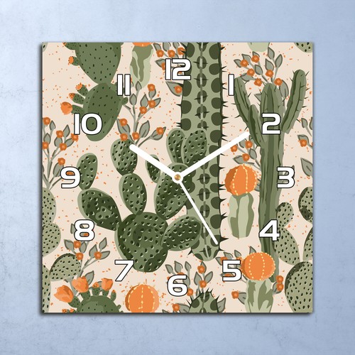 Horloge murale design verre - murale, en