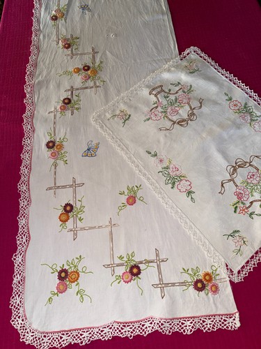 Napperons bordure meuble - napperons,