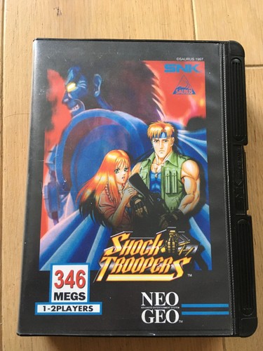 Jeu neo geo shock troopers - neo,