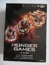 coffret 3 dvd hunger games la saga