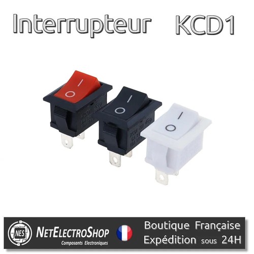 Interrupteur bascule kcd1 - interrupteur,