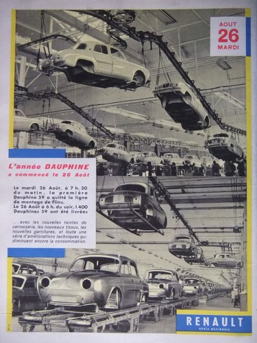 Publicité presse 1958 - publicitÉ,