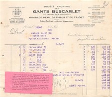 1937 SOCIETE ANONYME DES GANTS