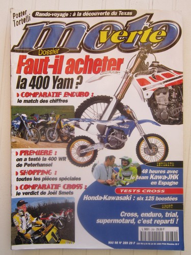 Moto verte 289 - verte, 125
