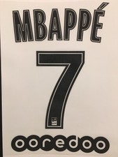 Flocage Officiel PSG Mbappé 7
