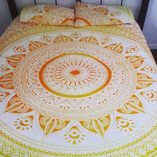 Housse couette mandala - de,