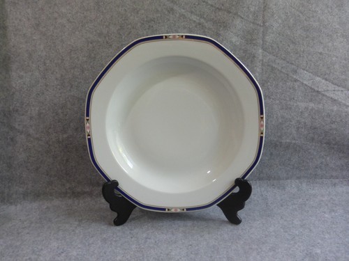 Plat octogonal porcelaine - plat, en