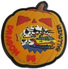 DRAGON 56  - Hélico Sécurité Civile - Insigne tissus commemoratif HALLOWEEN
