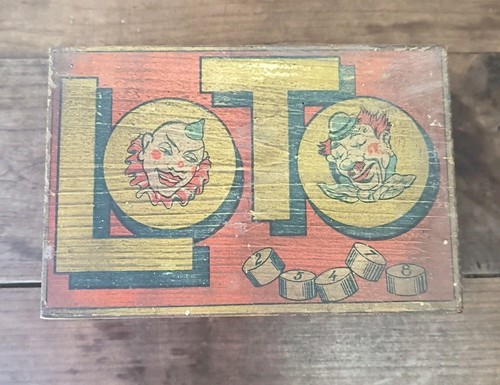 Jeu loto ancien - jeu,