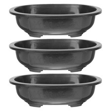  3 Pcs Pot De Fleur Extérieur Jardinière Plastique Pots En Pour Les Plantes