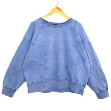 Sweat Crewneck Oversize Boxy Cut Bleu Kookaï