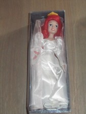 Poupée Ariel en costume de marié en PORCELAINE en BOITE - Petite Sirène Disney 