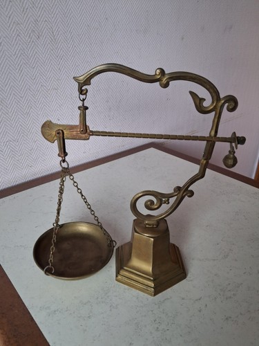 Balance cuivre doré - balance, en