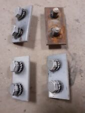 4 contre plaque avec vis de