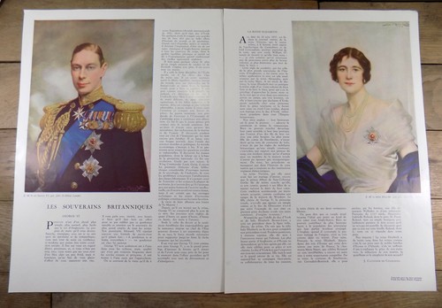 1838 king george and queen - 1838, vi